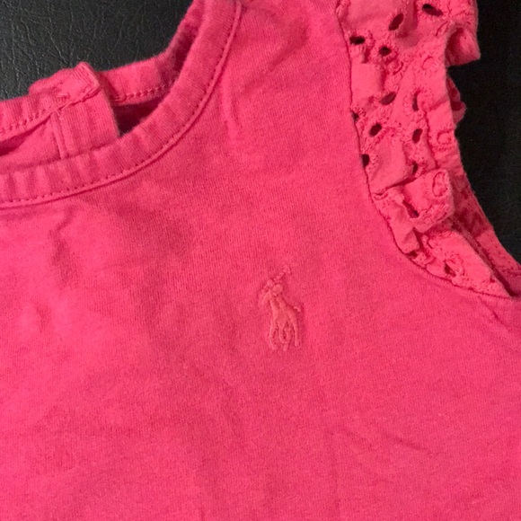 Ralph Lauren 6m Lot - 2 tops and 2 floral bottoms - Picture 3 of 4